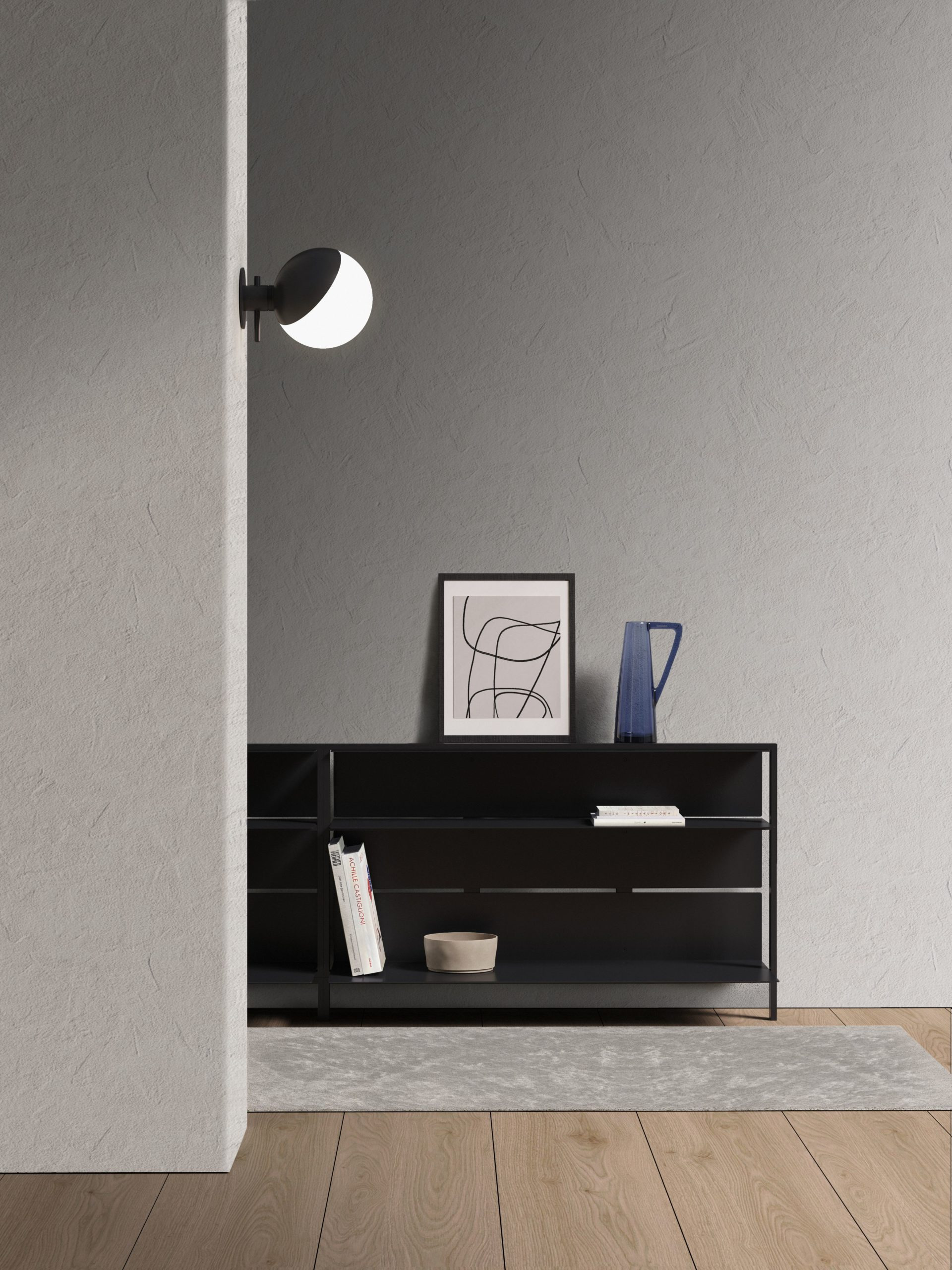 Applique Baluna en acier au design industriel par Grupa