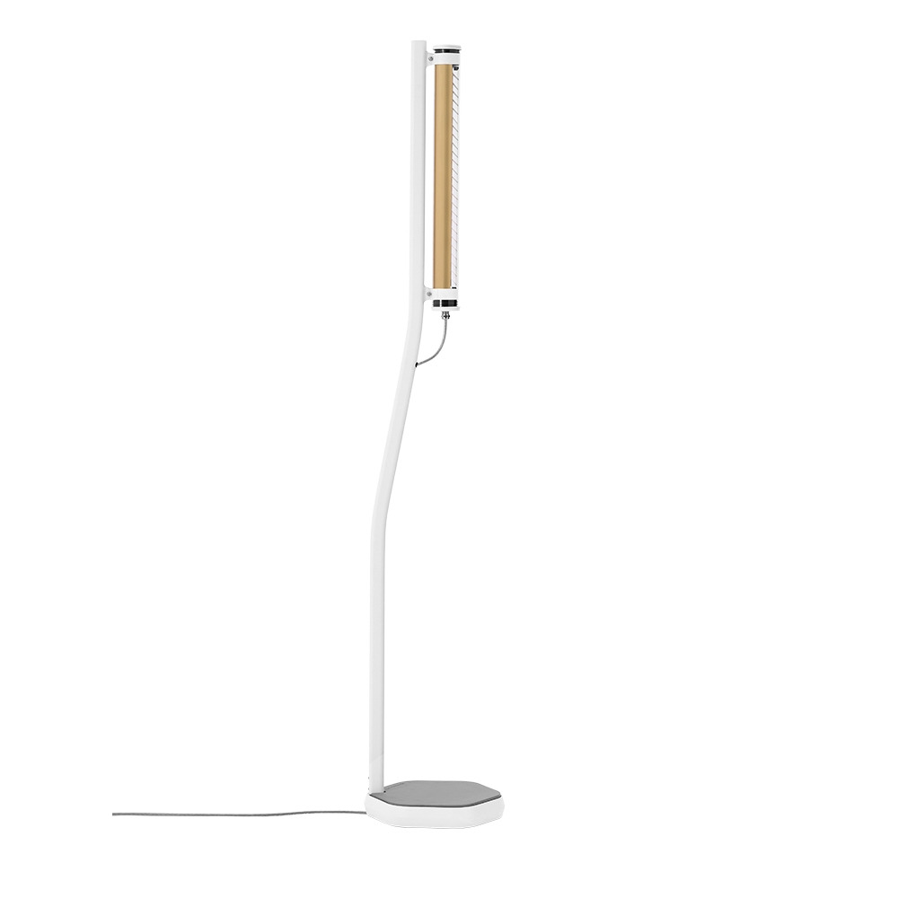 Lampadaire Bodom en aluminium au design industriel par Sammode