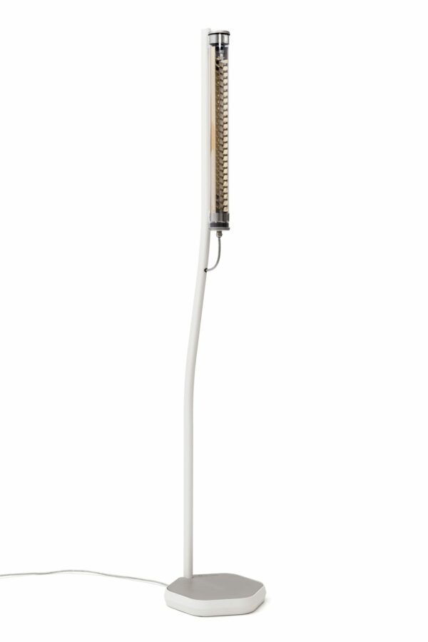 Lampadaire Bodom en aluminium au design industriel par Sammode