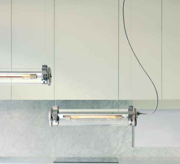 Applique / suspension Musset en aluminium au design industriel par Sammode