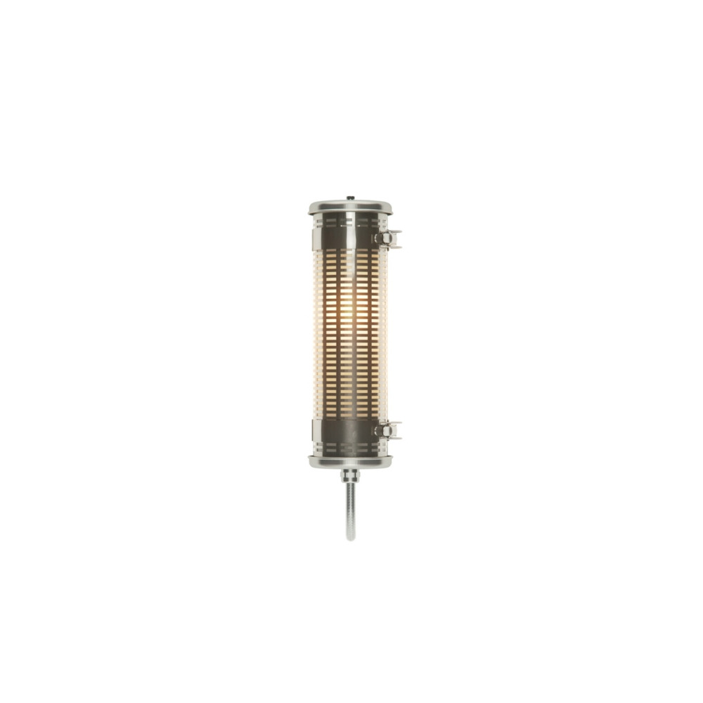 Applique Gude en inox au design industriel par Sammode