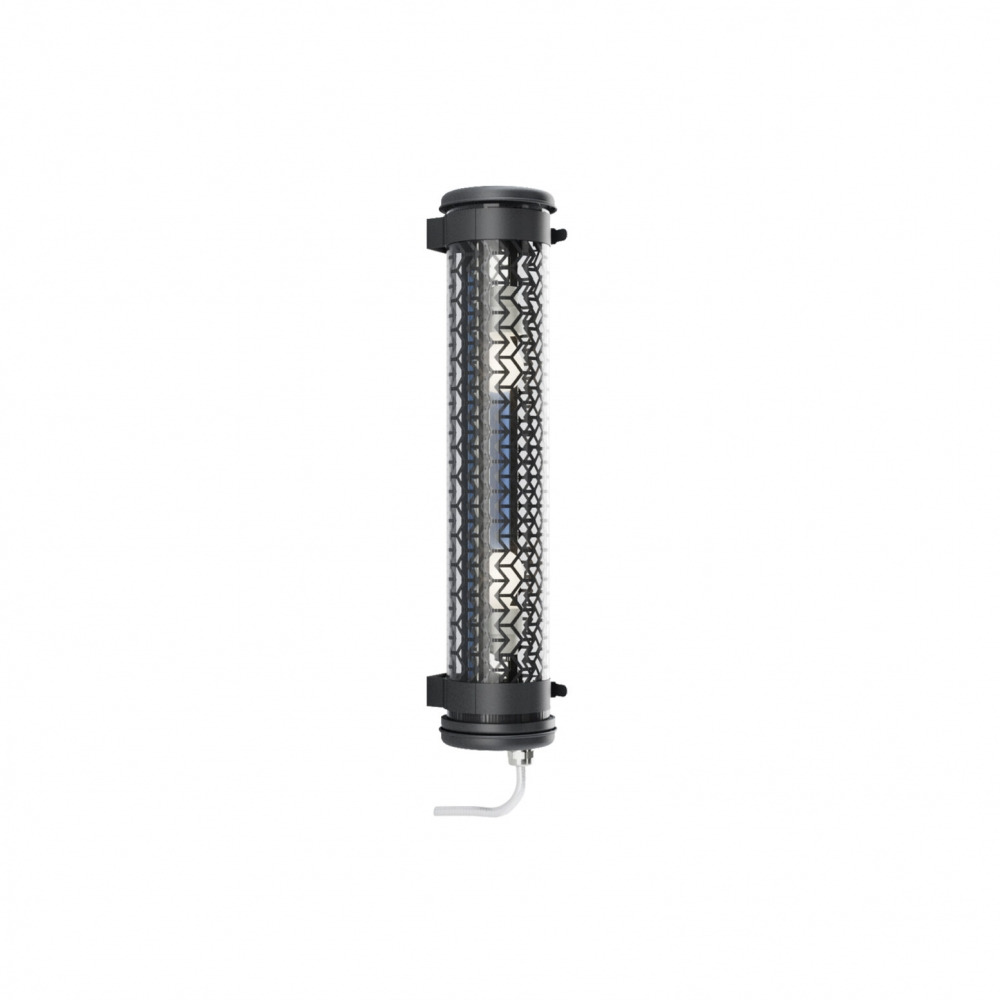 Applique Monceau mini en inox au design industriel par Sammode