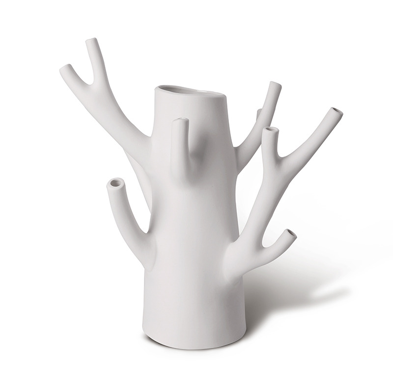 Vase arbre en forme d'arbre en céramique par le studio Haoshi