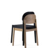 Chaise Citizen avec dossier oval en chêne massif par etc.etc. au design scandinave