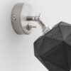 Applique spot Design T2 Triangle en béton foncé par Stefan Gant x Gant light