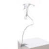Lampe à pince Sparrow Taking Off en forme d'oiseau en résine par Marcantonio x Seletti