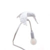 Lampe à pince Sparrow Taking Off en forme d'oiseau en résine par Marcantonio x Seletti