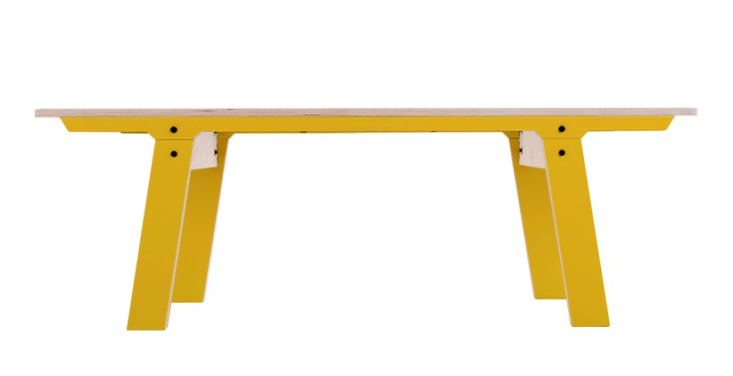 Banc d'intérieur contemporain Slim bench 01 Small en bois