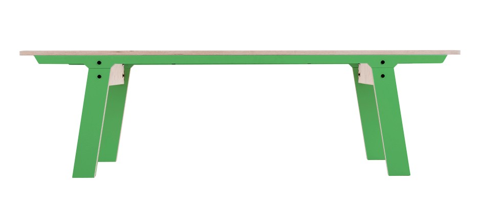 Banc d'intérieur contemporain Slim bench 01 Mid en bois