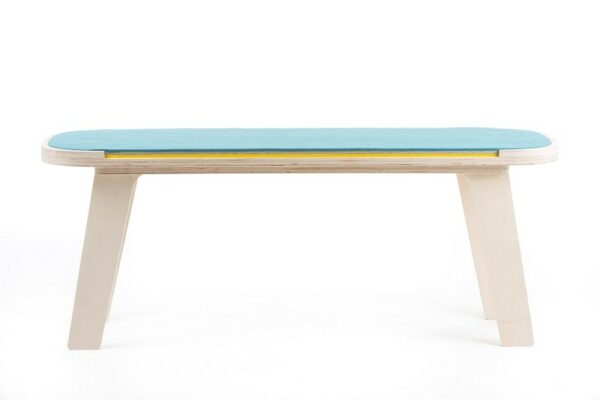 Banc d'intérieur contemporain Slim Touch en bois