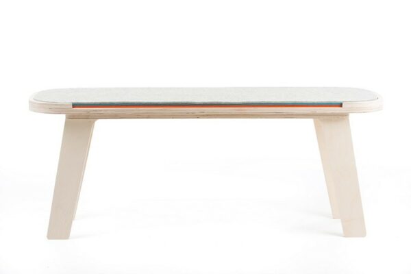 Banc d'intérieur contemporain Slim Touch en bois
