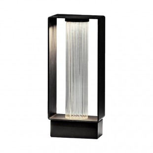 Borne extérieur Frame LED en métal par Aqueni x Estiluz