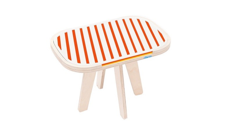 Table d'appoint Slim Touch side en bois