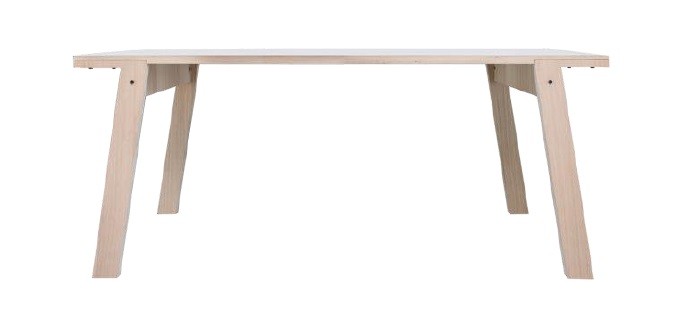 Table Flat M (1m80) en bois au design contemporain