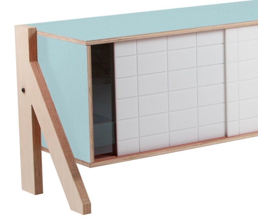 Buffet design Frame 01 S (1m15) au style contemporain et moderne