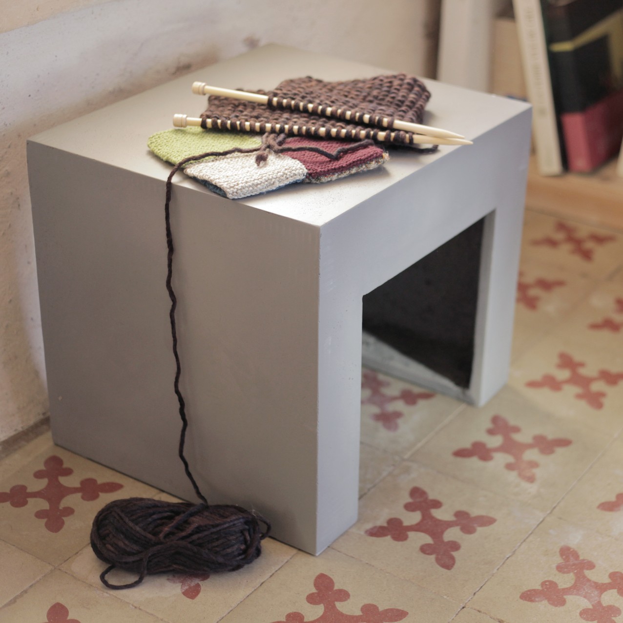 Tabouret béton