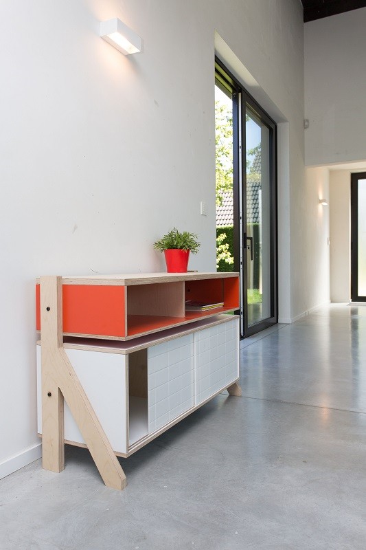 Buffet design Frame 02 M (1m15) au style contemporain et moderne
