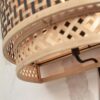 Applique Bhutan avec abat-jour en Bambou naturel au design naturel par Good & Mojo