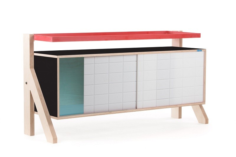 Buffet design Frame 03 S (1m15) au style contemporain et moderne