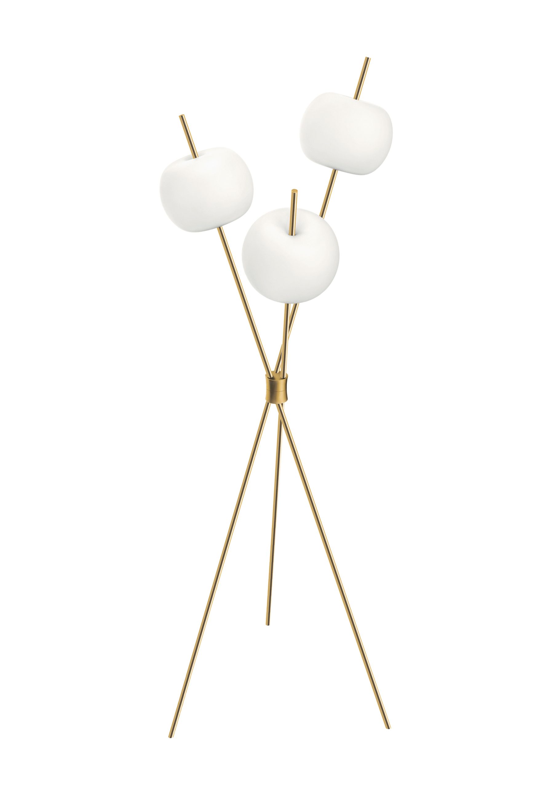 Lampadaire Kushi en verre et métal par Alberto Saggia & Valerio Sommella x KDLN
