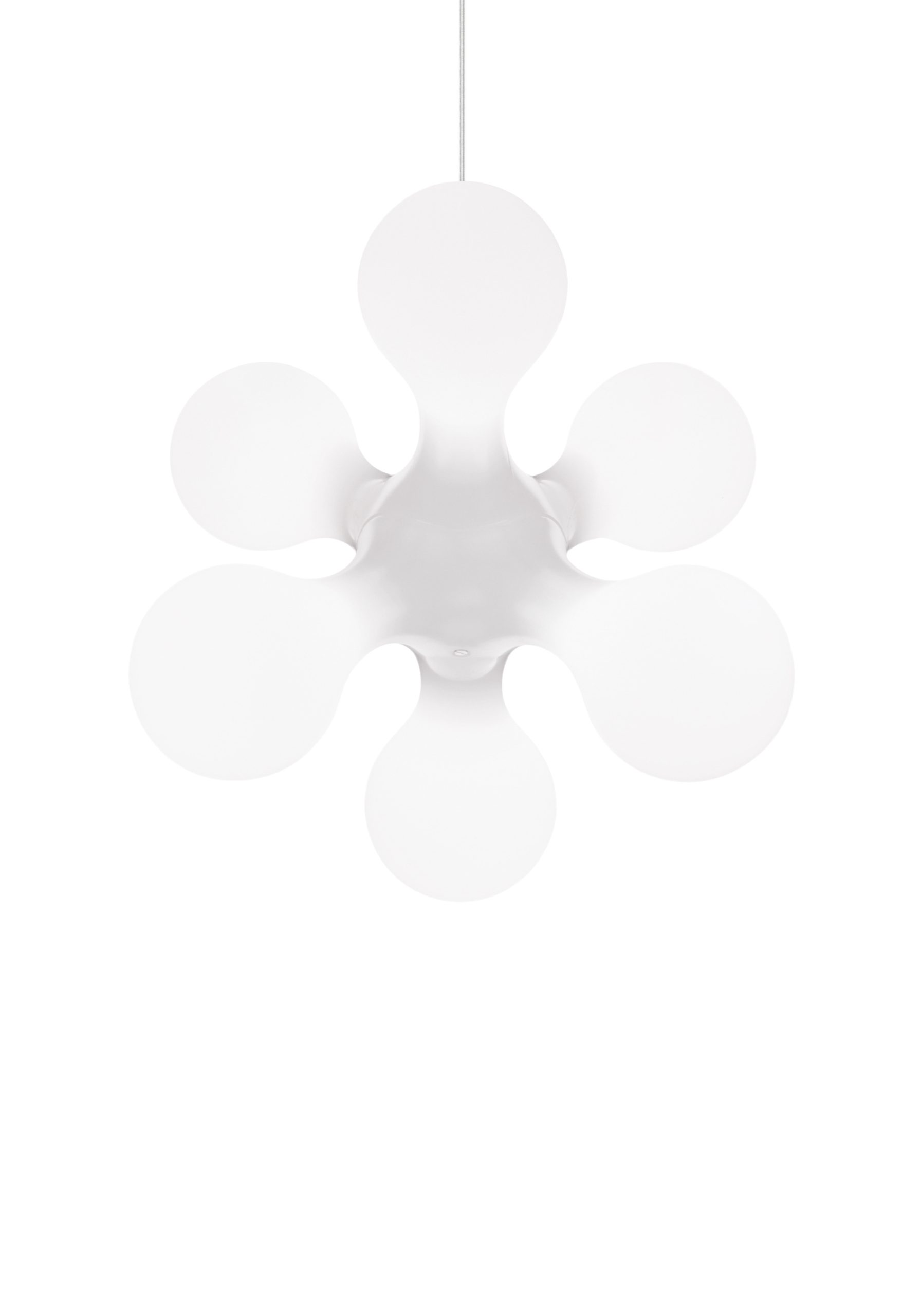 Suspension Atomium en polyéthylène par Hopf & Wortmann – Büro Für Form x KDLN