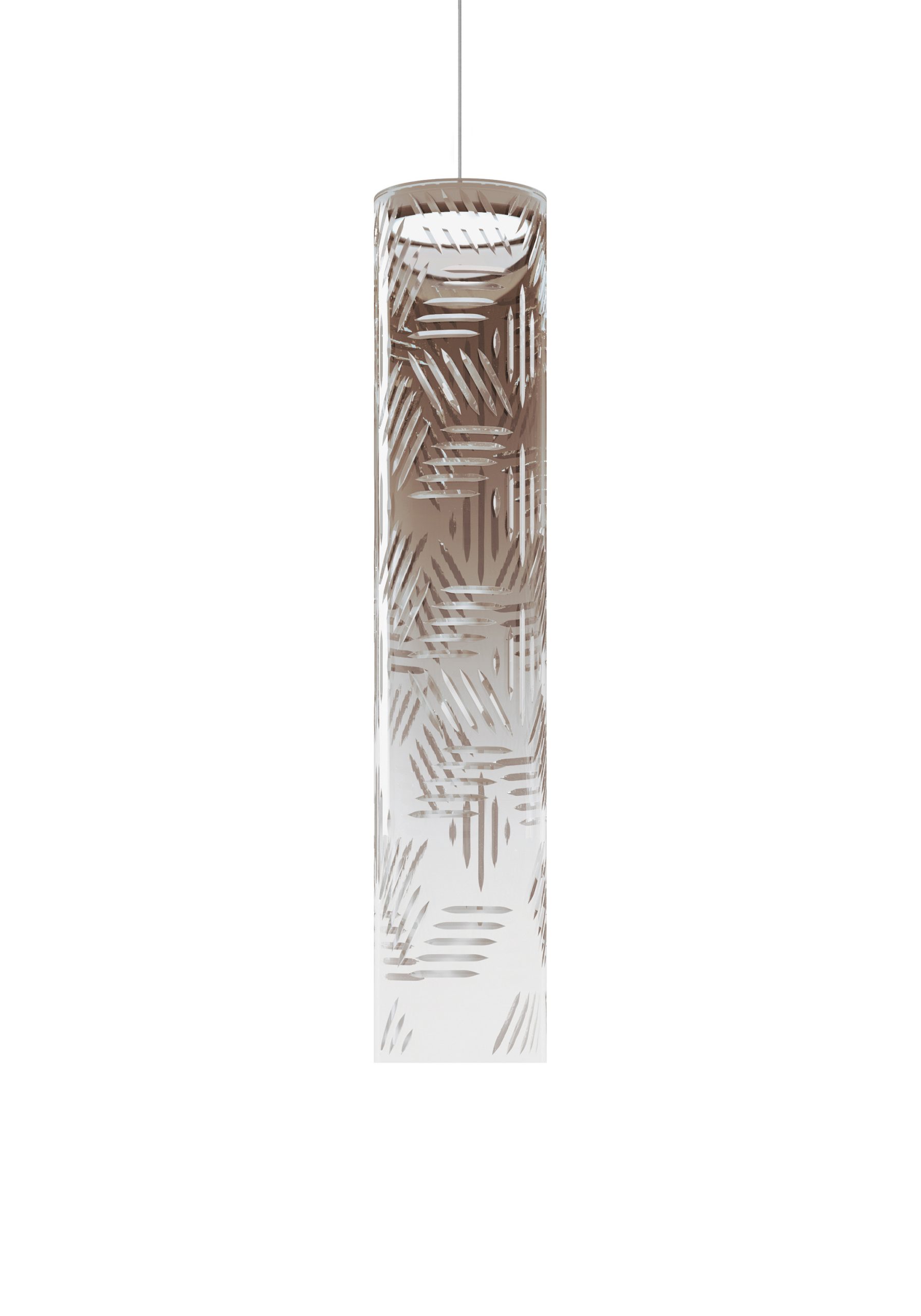 Suspension Jer en verre et métal par Sebastian Herkner x KDLN