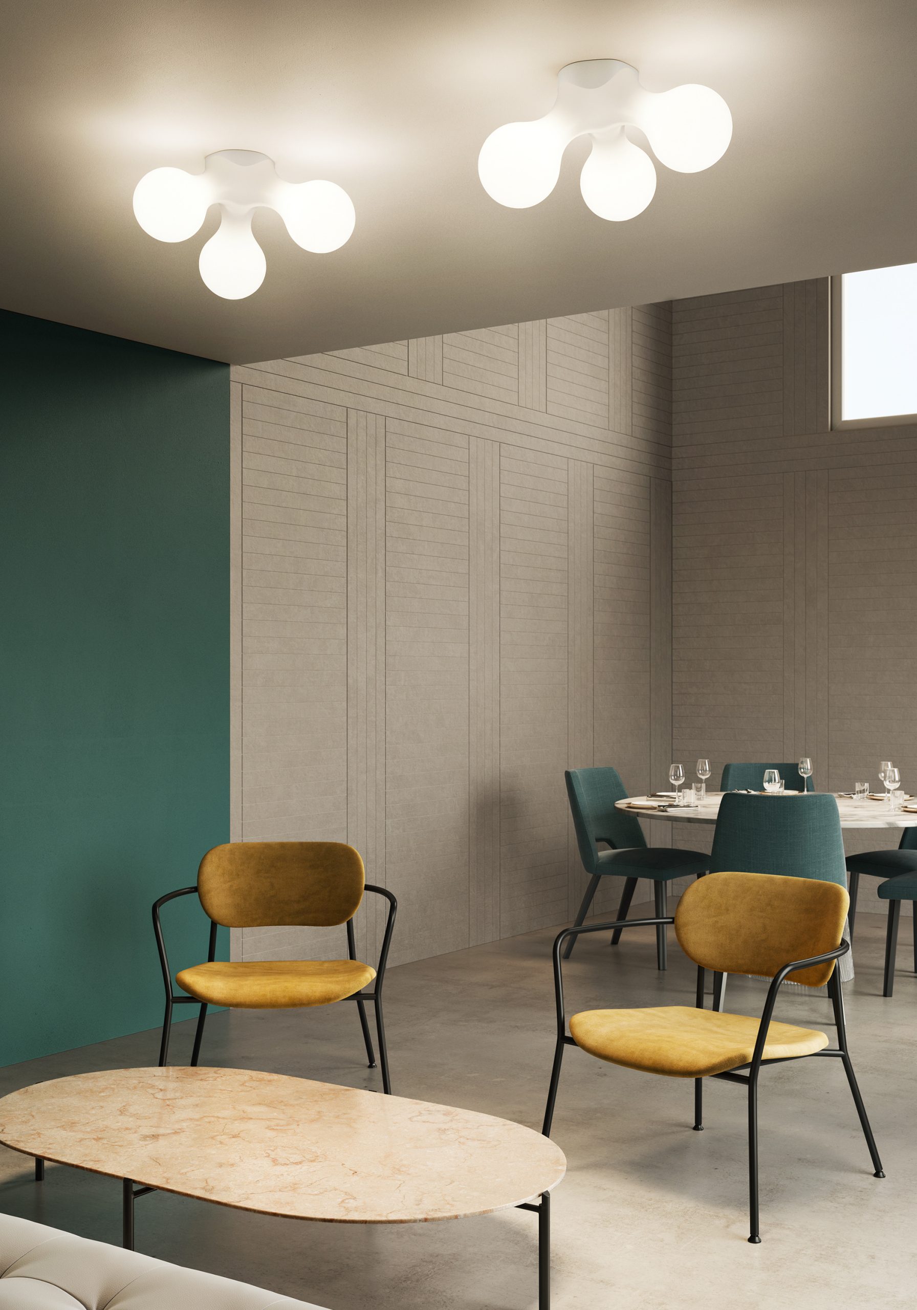 Applique murale Atomium par Hopf & Wortmann – Büro Für Form x KDLN