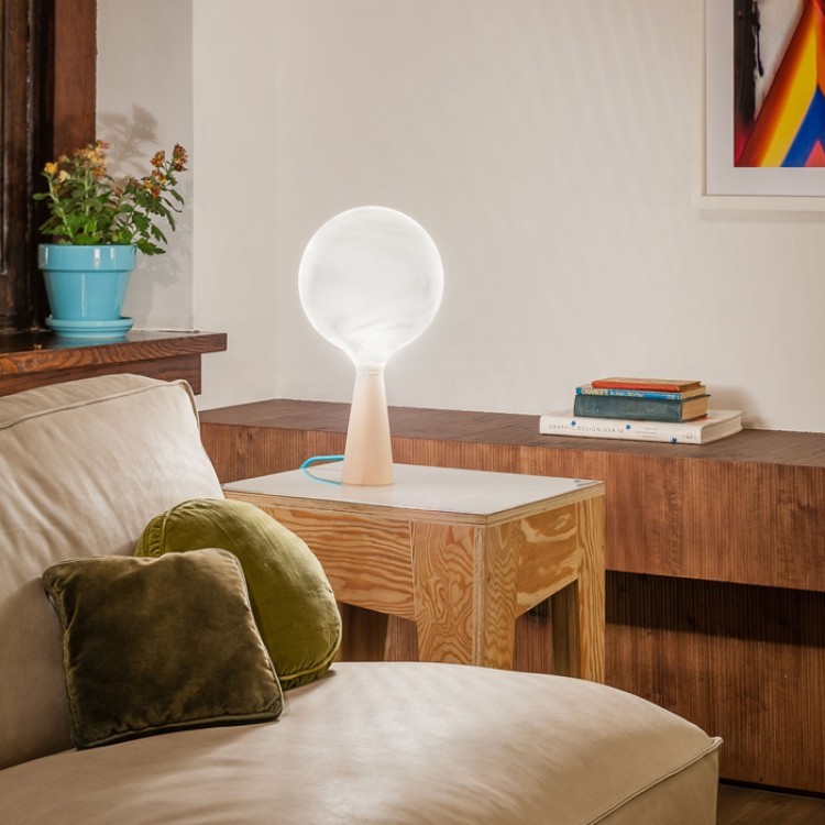 Lampe à poser AFILLIA SFE Led fabriquée avec la technique de l'impression 3D