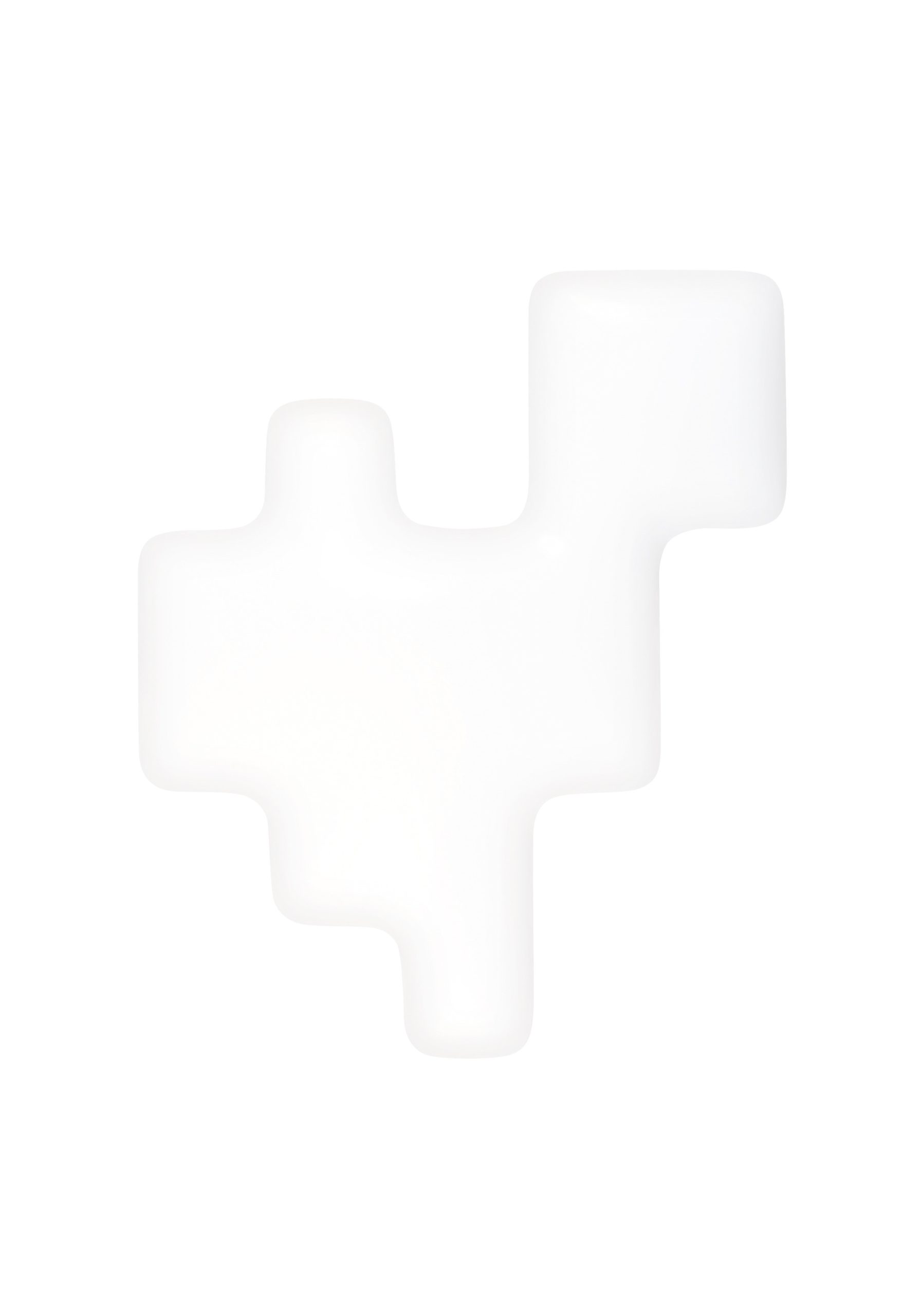 Applique murale Pixel en polyéthylène par Bakery Group x KDLN