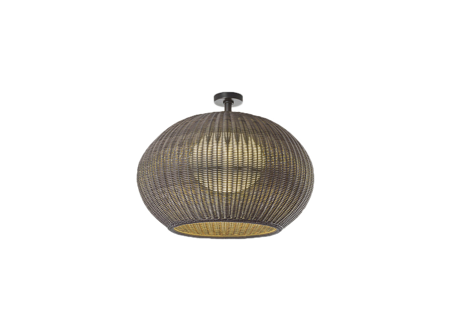Plafonnier Garota PF en fibre synthétique par Alex Fernández Camps & Gonzalo Milà x Bover