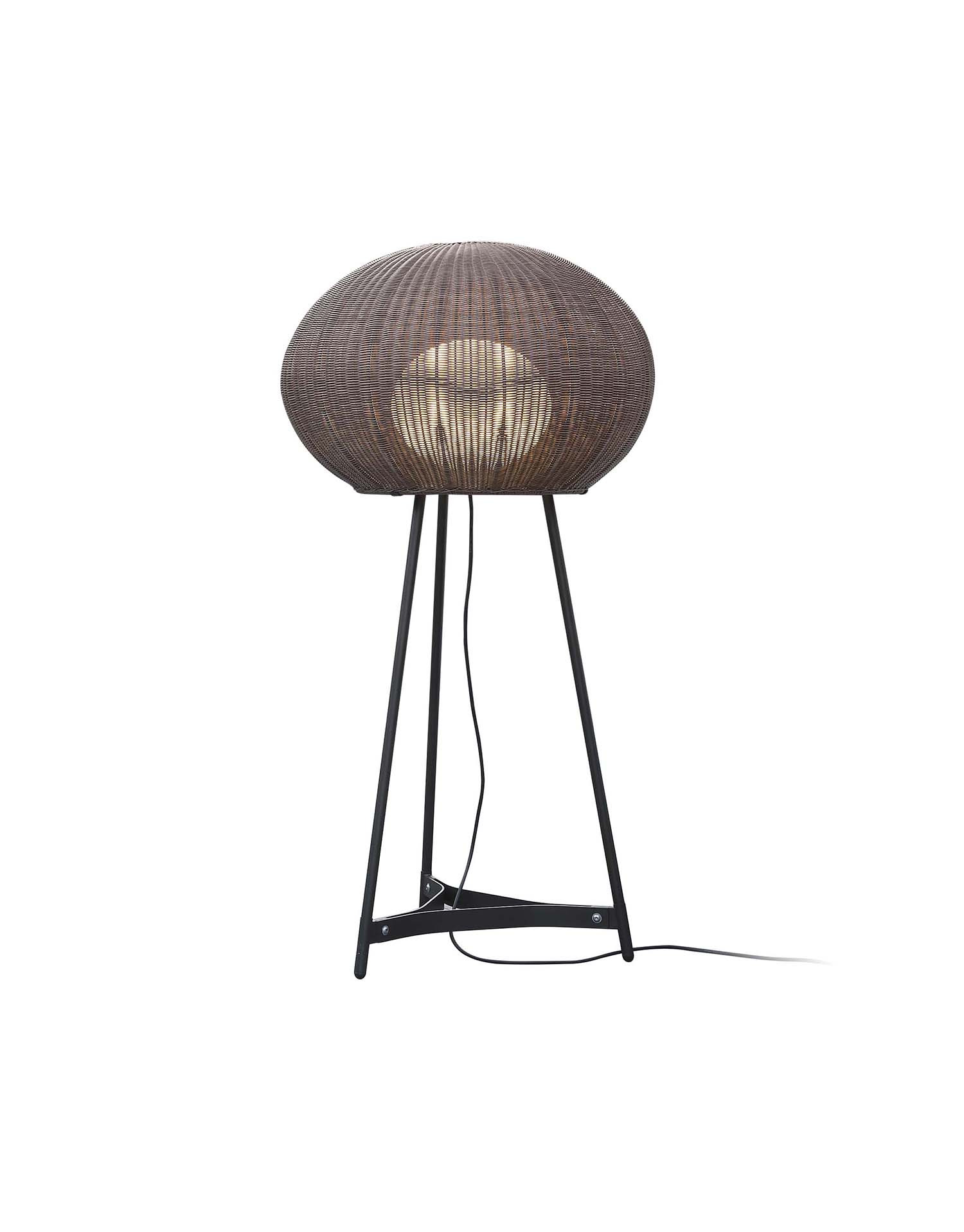 Lampadaire extérieur Garota P/02 en fibre synthétique par Alex Fernández Camps & Gonzalo Milà x Bover