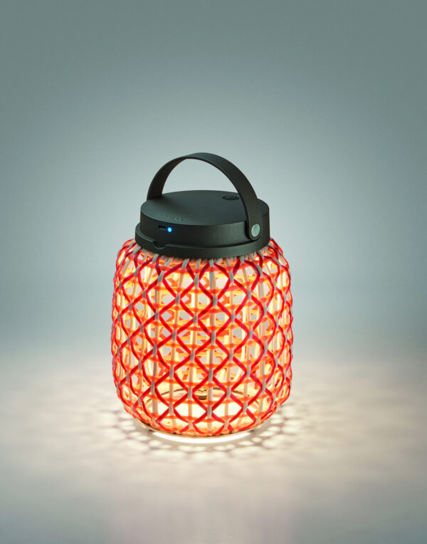 Lampe à poser d'extérieur Nans M21R en fibre synthétique par Joana Bover x Bover