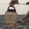 Lampe à poser d'extérieur Nans M21R en fibre synthétique par Joana Bover x Bover