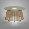 Lampe à poser / table extérieur Nit R en aluminium par Gonzalo Milà x Bover