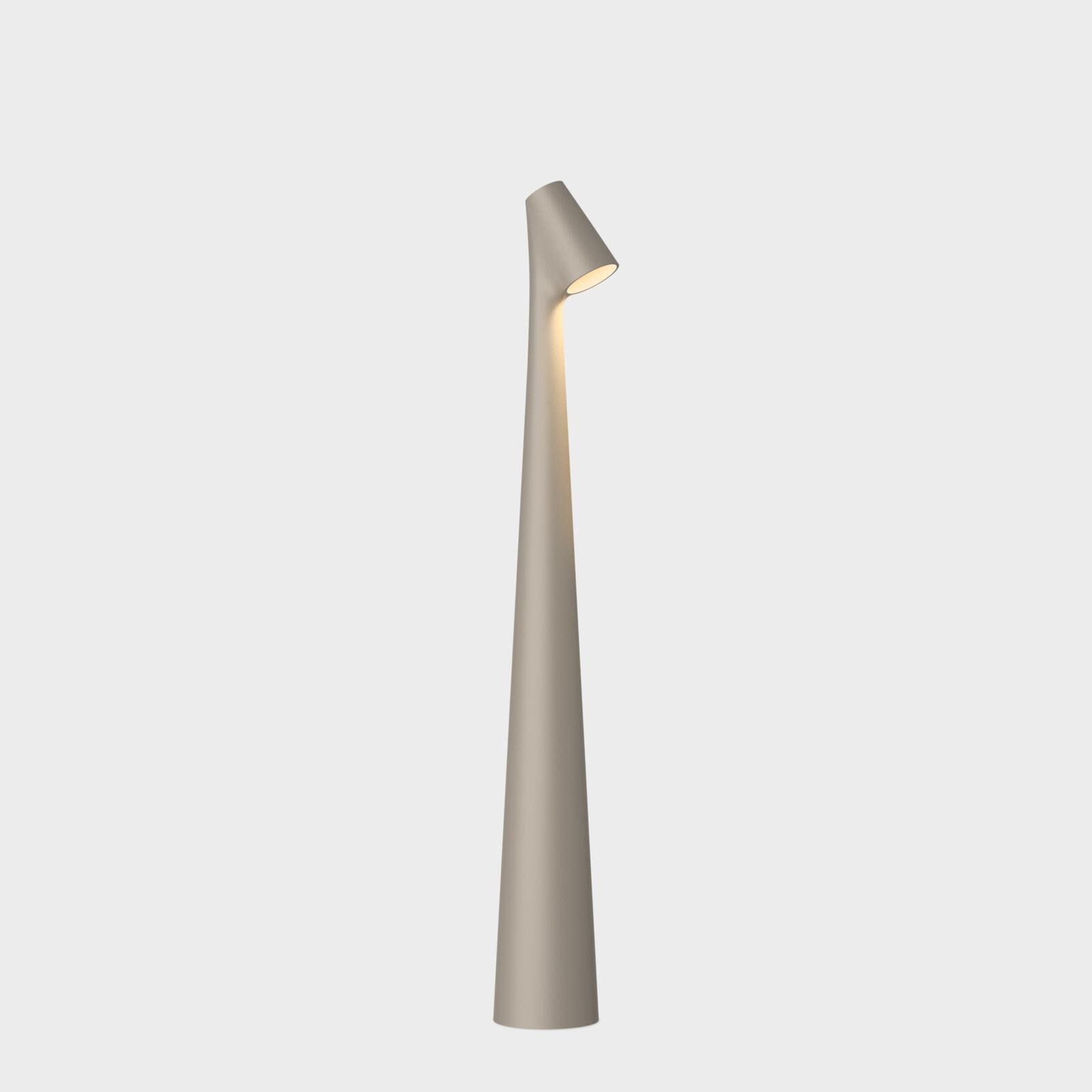 Lampe portable Africa en aluminium par Ichiro Francisco Gomez Paz x Vibia