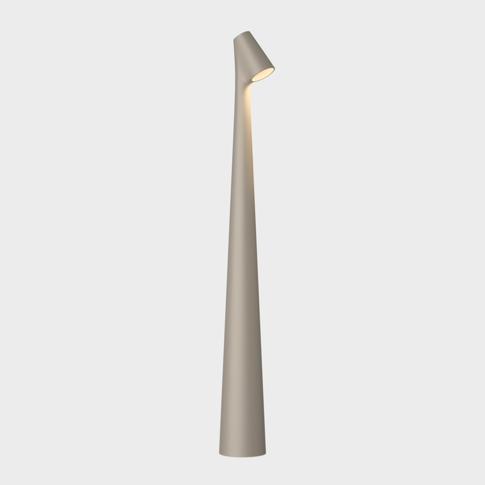 Lampe portable Africa en aluminium par Ichiro Francisco Gomez Paz x Vibia