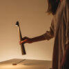 Lampe portable Africa en aluminium par Ichiro Francisco Gomez Paz x Vibia