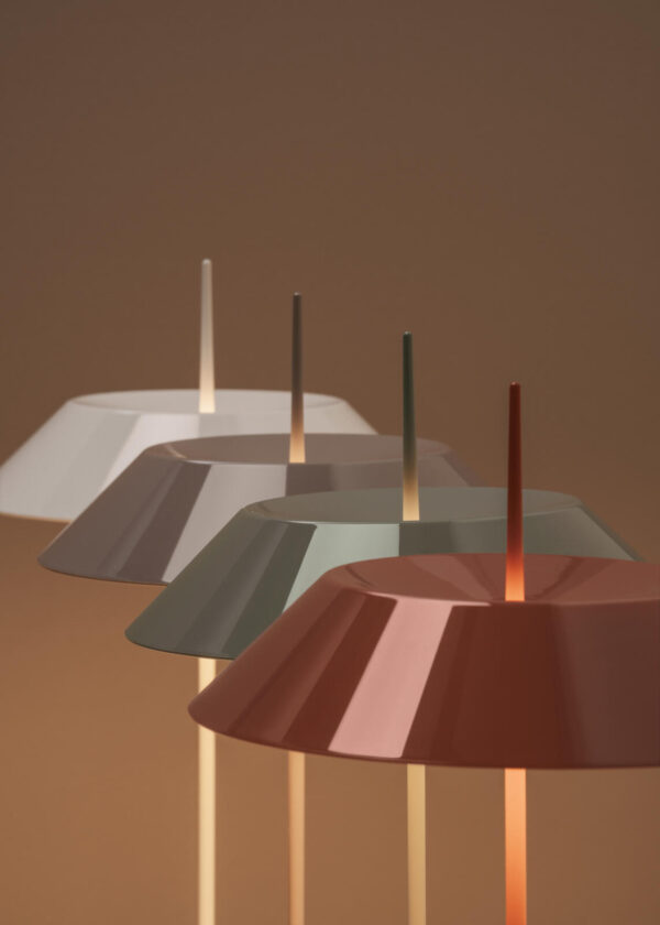 Lampe portable Mayfair Mini en polycarbonate par Diego Fortunato x Vibia