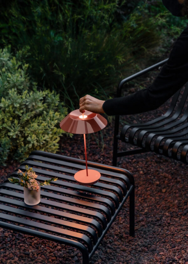 Lampe portable Mayfair Mini en polycarbonate par Diego Fortunato x Vibia