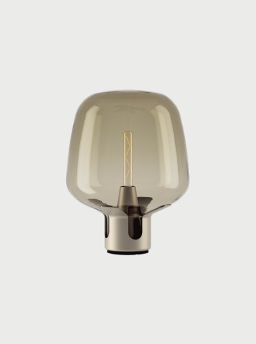 Lampe à poser Flar en verre par Patrick Norguet x Lodes