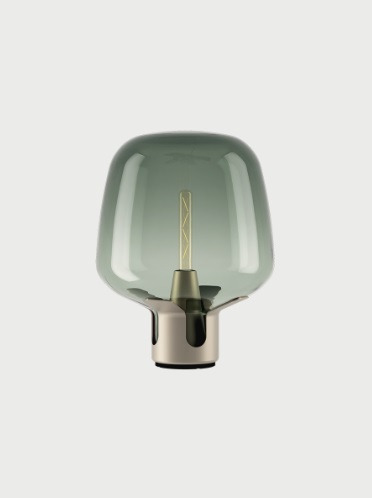 Lampe à poser Flar en verre par Patrick Norguet x Lodes