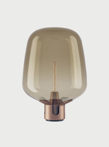 Lampe à poser Flar en verre par Patrick Norguet x Lodes