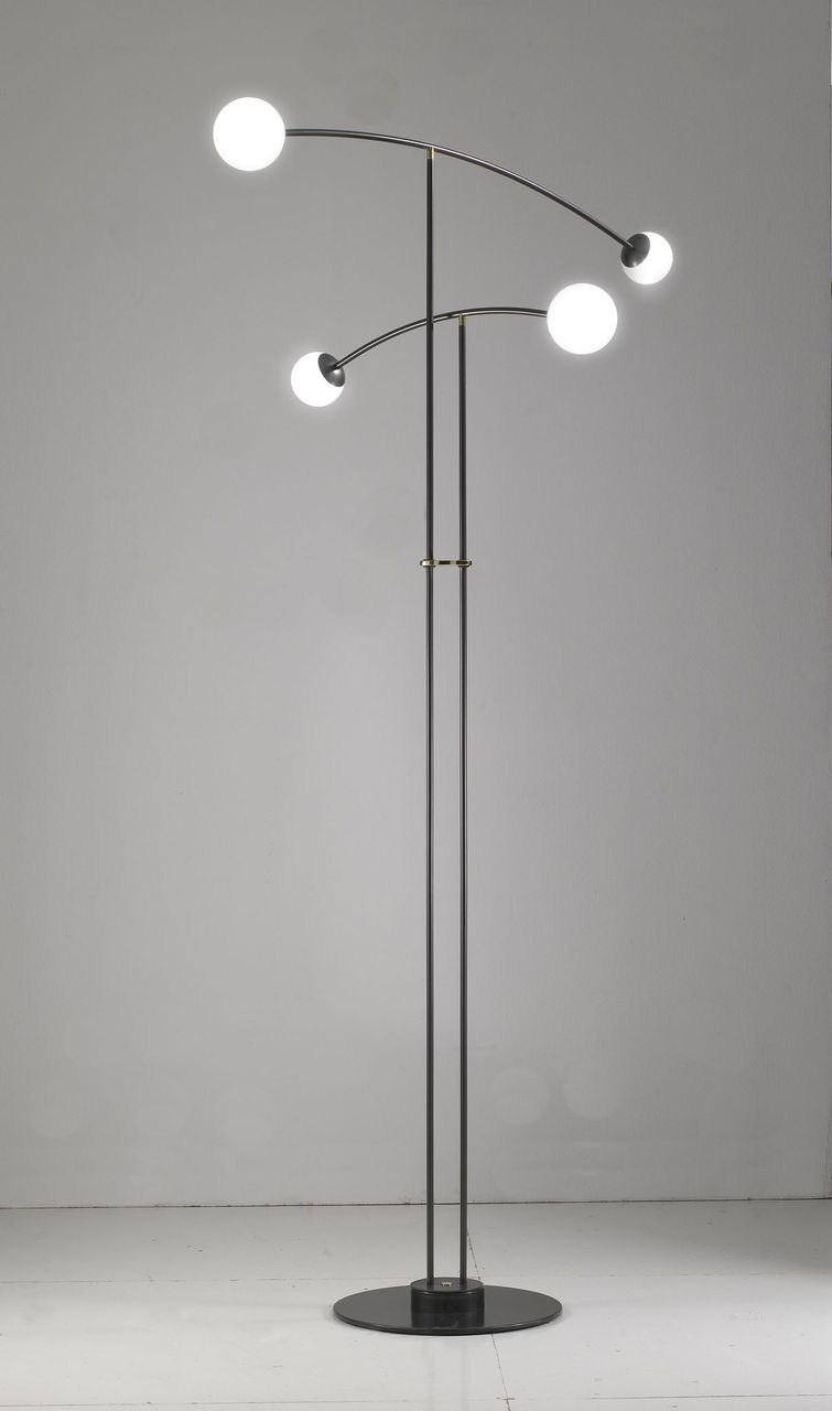 Lampadaire Arch 7252/LT4 en métal par Matteo Valenti x MM Lampadari