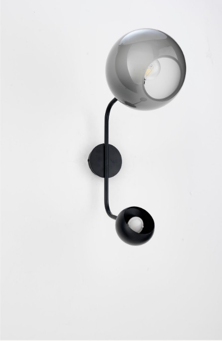 Applique murale Chill en métal par Massimo Zazzeron x MM Lampadari