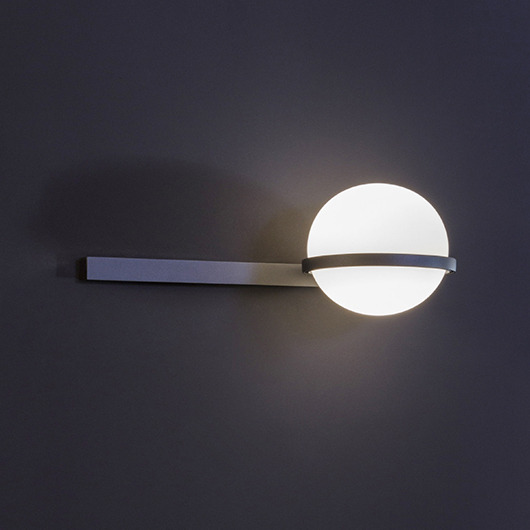 Applique murale Palma en aluminium et verre par Antoni Arola x Vibia