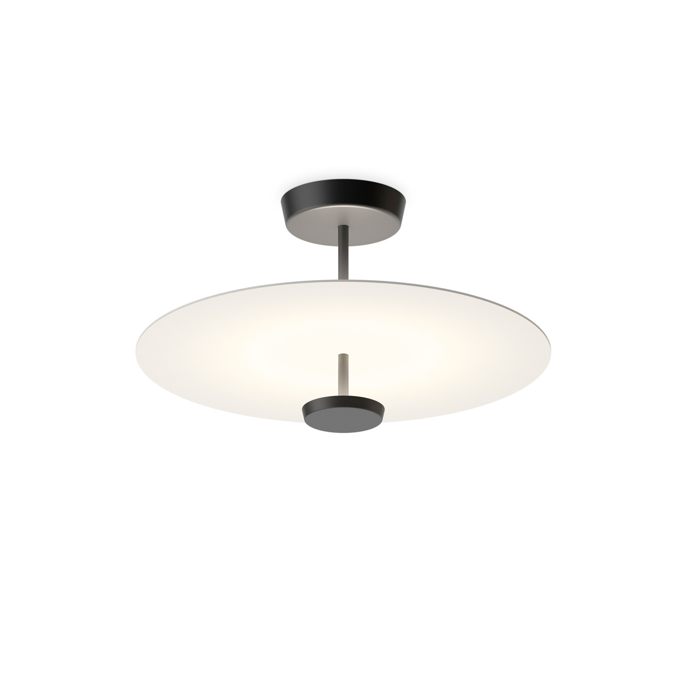 Plafonnier Flat en aluminium par Ichiro Iwasaki x Vibia