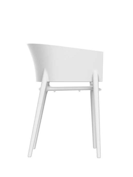 Fauteuil Africa en polypropylène au design contemporain par Eugeni Quitllet x Vondom