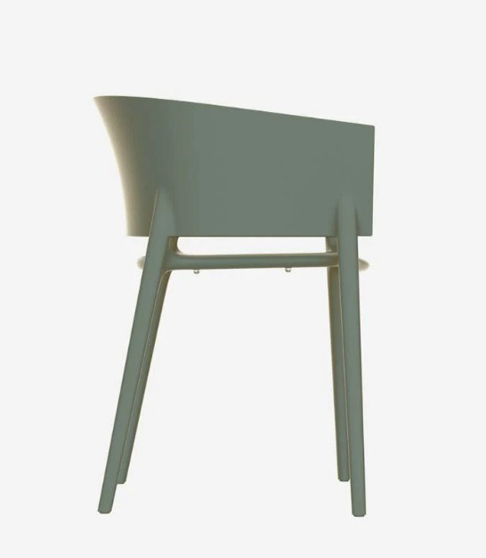 Fauteuil Africa en polypropylène au design contemporain par Eugeni Quitllet x Vondom