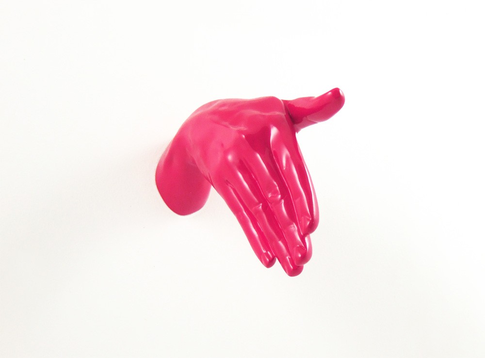 Patère originale et design Hand Job Shake par Thelermont Hupton