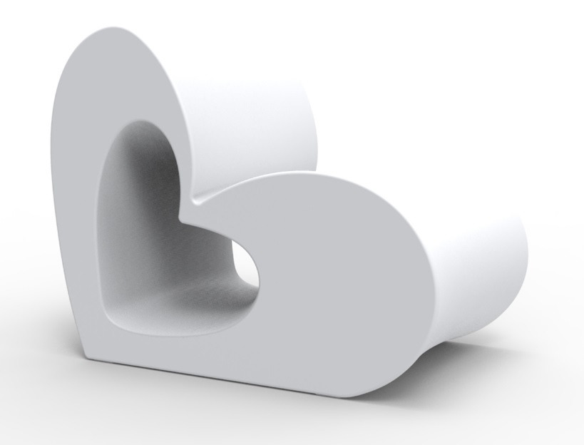 Fauteuil Agatha en résine LLDPE au design contemporain par Agatha Ruiz de la Prada x Vondom